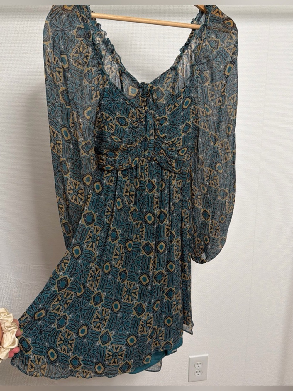 Long Sleeve Boho Dress
